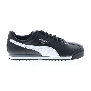 Puma Mens Roma Basic Black Shoes (NWT)